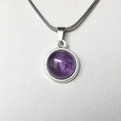 アメジスト˚✧₊⁎₊⁎天然石ネックレス✧②