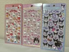 【正規品】新品未使用　サンリオ　ボンボンドロップシール　キティ　クロミ　第二弾