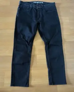 DENHAM ブラックジーンズ　デニム　33のサムネイル