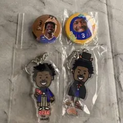 ティムダルガー選手 キーホルダー バッジセット　青森ワッツ