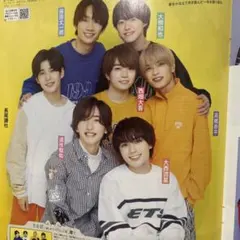 なにわ男子雑誌切り抜き