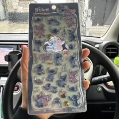 プチドロップステッカー　スティッチ