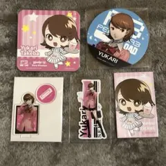 ペルソナ3 岳羽ゆかり 缶バッジ ポストカード - メルカリ