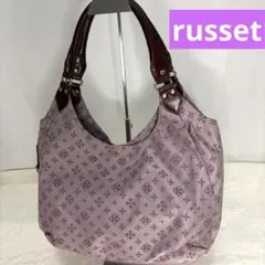美品☆russet ラシット 2way ショルダーバッグ モノグラム☆224 - メルカリ