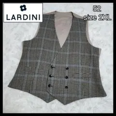 LARDINI 3者混 リネンコットンナイロン ジレ ベスト LEON 干場 - メルカリ