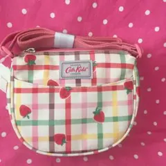 キャスキッドソン  ストロベリー ポシェット ショルダー キッズ バッグ いちご