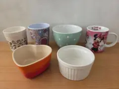 カップと食器セット 7個　ル・クルーゼLE CREUSETミニー　ルクルーゼのサムネイル