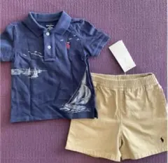 ポロ・ラルフ・ローレン ネイビー ポロシャツ