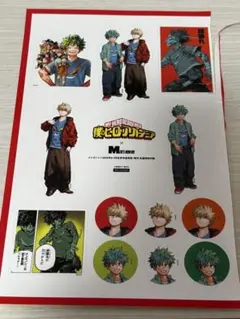 僕のヒーローアカデミア × MEN'S NON-NO ステッカー