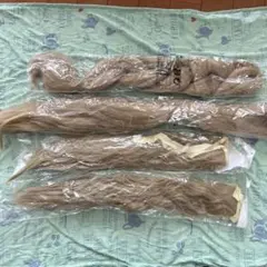金髪　エクステ4個のサムネイル