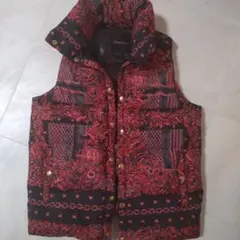 DRESSCAMP ドレスキャンプ × lotto ロット フード付ダウン スウィングル SWINGLE FOXファー付ドレスダウンコート （ブラック