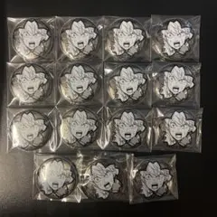 怪獣8号展 白銀バッジコレクション　市川レノ　缶バッジ　15個セット