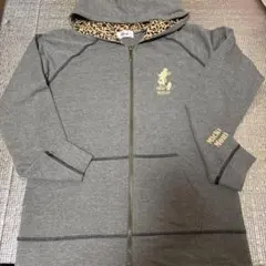 Mickey Mouse レオパード柄パーカー