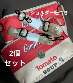 2個セット【未使用】Campbell's トマトスープ ショルダーバッグ