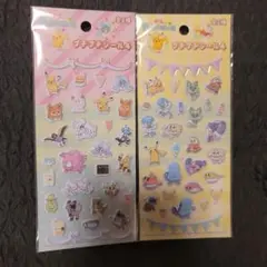 ポケモン プチプチシール4 2枚セット