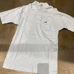 【5709】Lacoste ラコステメンズ　水色 ポロシャツ Lサイズ