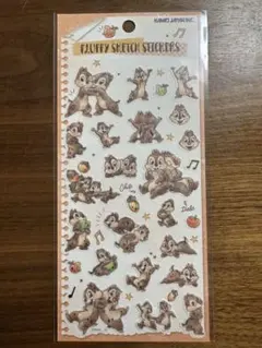 ディズニー チップとデール シール