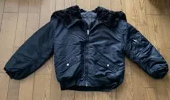 EMODA ブラック フード付きジャケット Fサイズ