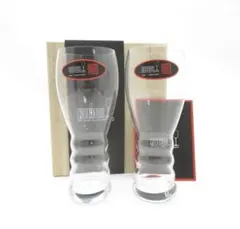 リーデル ビアグラス ペアセット ドイツ製 クリスタル 木箱付