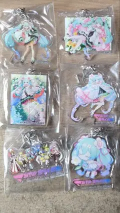 初音ミク　マジカルミライ2021 ガチャアクリルキーホルダー全種