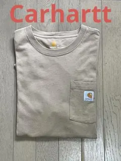 Carhartt ポケットTシャツ ベージュのサムネイル