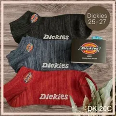 【ディッキーズ】ミックス生地＆刺繍ロゴ❣️メンズスニーカーソックス DK-20Cのサムネイル