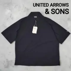 NKSN様　UNITED ARROWS ポンチ ポロシャツ 接触冷感　ネイビー NKSN様 UNITED ARROWS ポンチ ポロシャツ 接触冷感 ネイビー - メルカリ
