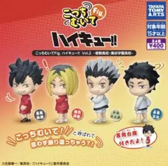 こっちむいてFig ハイキュー!! ガチャ フィギュア マスコット シークレット