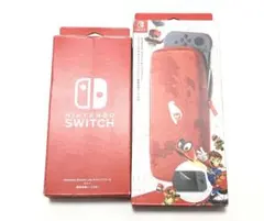 Nintendo Switch Lite キャリングケース グレー マリオセット