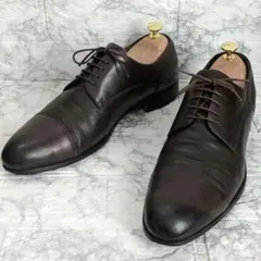 【最高峰】Ermenegildo Zegna ストレートチップ 茶 8.5のサムネイル