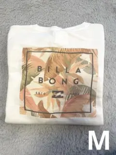 BILLA BONG ロゴスウェット　M ホワイト
