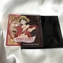 ユニバ ワンピース ルフィ アクリルコースター