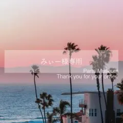 【お客様専用ページ】みぃー様　7/15までお取り置き可能