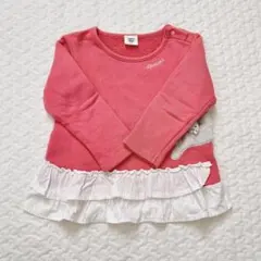 トレーナー　裏起毛　女の子　90cm