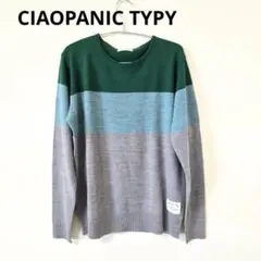 ★CIAOPANIC TYPY メンズニット　セーター　薄手ニット　トップス