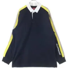 Supreme ラガーシャツ L 黒/黄色/白 Supreme ラガーシャツ L 黒/黄色/白 Supreme ラガーシャツ L 黒/黄色