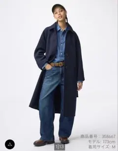 最終お値下げ！GU コージーメルトンバルマカーンコート+EC(丈長め)