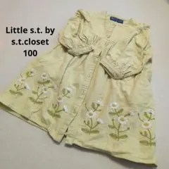 Little s.t. by s.t.closet 花柄ワンピース 100