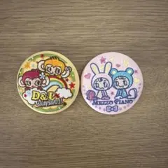 ナルミヤキャラクターズ 刺繍缶バッジ ビスケット メゾピアノ　デイジーラヴァーズ