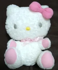 マイメロディ ぬいぐるみ ドット柄リボン ローズボア 2014 特大サイズ