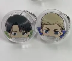 進撃の巨人 はむはむクリップ リヴァイ エルヴィン