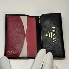 【PRADA】サフィアーノマルチカラーキーケース