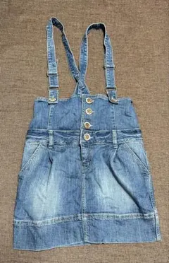FREE'S SHOP フリーズショップ デニム サロペット スカート M