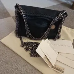 ステラマッカートニー ファラベラ タイニー トートバッグ ブラック