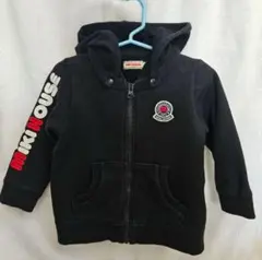 Miki House　ミキハウス バックロゴ　パーカー フード付き　90 95