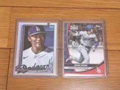 ぱ*ー様 topps apdateSeries2025 大谷翔平　山本由伸