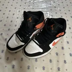 Nike Air Jordan 1 ブラック/オレンジ ハイカット