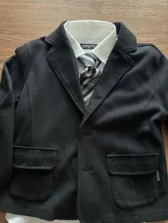 ジャケット男の子用120Aシャツネクタイ付