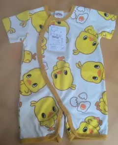 新品 チキンラーメン ひよこちゃん ロンパース 60cm