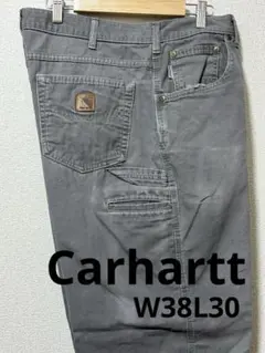 Carhartt グレー ペインターパンツ ダック　 W38L30
